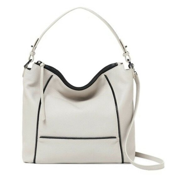 BOTKIER Women's Soho Leather Hobo Bag In Dove - Picture 1 of 4